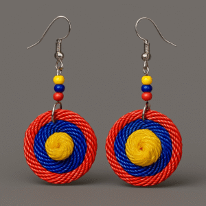 Aretes Tricolor