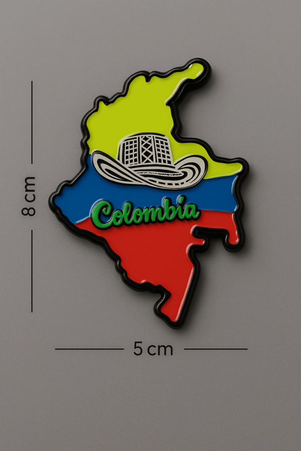 Imán Mapa De Colombia