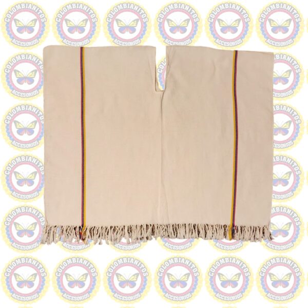 Poncho grande Unicolor