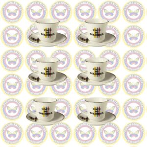 Pocillo Cafetero Set x 6 Und