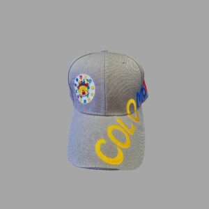 Gorra Bordada Gris
