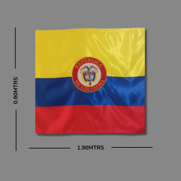 bandera Colombia Con Escudo