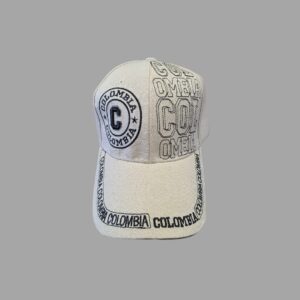 Gorra Bordada Beige